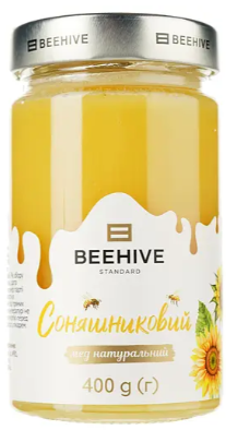 Мед Beehive Соняшниковий, 400 г